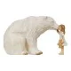 Φιγούρα Bear Child Animal Lover Child Motif Πολυρεζίνη Ecru PU 20x10x11.5cm