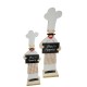 Stand Relief Cook "Bon Appetit" Cloth Τσόχα Mdf Λευκό PU 12 9.5x5x30cm Stand Relief Cook "Bon Appetit" Cloth Τσόχα Mdf Λευκό PU 12 9.5x5x30cm