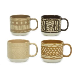 Κούπα 41cl Ethnic Σχέδιο Κεραμικό Φ8.5x11cm Σε 4 Σχέδια Κούπα 41cl Ethnic Σχέδιο Κεραμικό Φ8.5x11cm Σε 4 Σχέδια