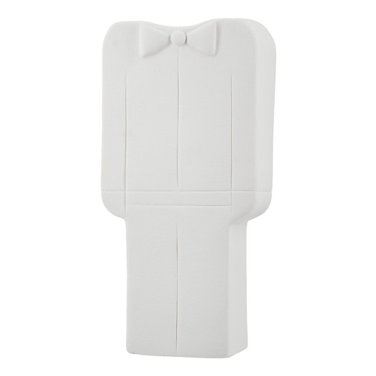 Βάζο 'Bridal Couple' Κεραμικό Λευκό 2Τμχ 6x12x25cm Βάζο 'Bridal Couple' Κεραμικό Λευκό 2Τμχ 6x12x25cm