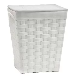 Καλάθι Απλύτων Λευκό 42x32x52cm