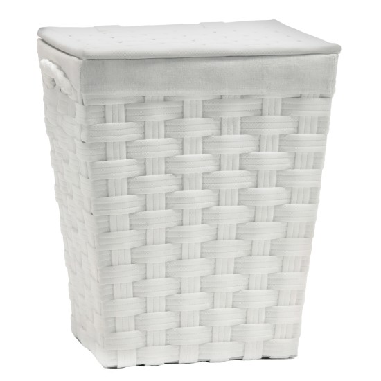 Καλάθι Απλύτων Λευκό 42x32x52cm Καλάθι Απλύτων Λευκό 42x32x52cm