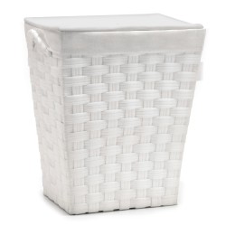 Καλάθι Απλύτων Λευκό 47x37x58cm Καλάθι Απλύτων Λευκό 47x37x58cm