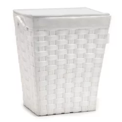 Καλάθι Απλύτων Λευκό 47x37x58cm