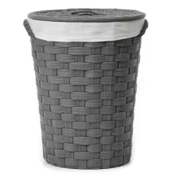 Καλάθι Απλύτων Γκρι Φ43cm