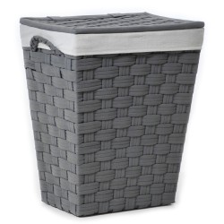 Καλάθι Απλύτων Γκρι 42x32x52cm Καλάθι Απλύτων Γκρι 42x32x52cm