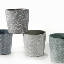 Κασπώ Διακόσμηση Τριαντάφυλλα Φ13x12.5cm Σε 4 Χρώματα