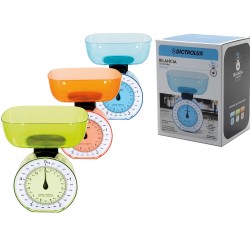 Ζυγαριά Κουζίνας Μέγιστο Βάρος 5kg Πλαστικό Σε 3 Χρώματα