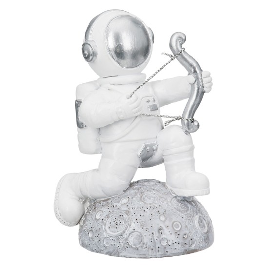 Figure Astronaut Poly White Silver Ποικιλία 3 φορές 11X5X12Cm 11X5X12Cm Figure Astronaut Poly White Silver Ποικιλία 3 φορές 11X5X12Cm 11X5X12Cm