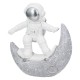 Figure Astronaut Poly White Silver Ποικιλία 3 φορές 11X5X12Cm 11X5X12Cm Figure Astronaut Poly White Silver Ποικιλία 3 φορές 11X5X12Cm 11X5X12Cm