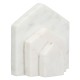 Βιβλιοθήκη Σπίτι Μαρμάρινο Μπεζ Λευκό 11X5X12Cm 11X5X12Cm Βιβλιοθήκη Σπίτι Μαρμάρινο Μπεζ Λευκό 11X5X12Cm 11X5X12Cm