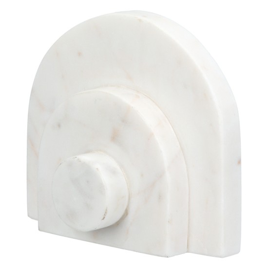 Βιβλιοθήκες Μάρμαρο Μπεζ Λευκό 12X5X11Cm 12X5X11Cm Βιβλιοθήκες Μάρμαρο Μπεζ Λευκό 12X5X11Cm 12X5X11Cm