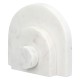 Βιβλιοθήκες Μάρμαρο Μπεζ Λευκό 12X5X11Cm 12X5X11Cm Βιβλιοθήκες Μάρμαρο Μπεζ Λευκό 12X5X11Cm 12X5X11Cm