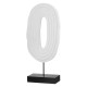 Ανάγλυφο Σταντ 'Pezzo' MDF Μαύρο/Λευκό 7.5x17.5x39.5cm Ανάγλυφο Σταντ 'Pezzo' MDF Μαύρο/Λευκό 7.5x17.5x39.5cm