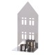 Κηροπήγιο Σπιτάκι 'Casita' Ατσάλι Ασημί 8x11.5x25cm Κηροπήγιο Σπιτάκι 'Casita' Ατσάλι Ασημί 8x11.5x25cm