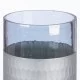 Ανεμοφωτιστικό 'Canus' Γυαλί Γκρι/Ασημί 10x10cm