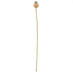 Κλαδί Σενέκιο  Τεχνητό Καφέ 55cm