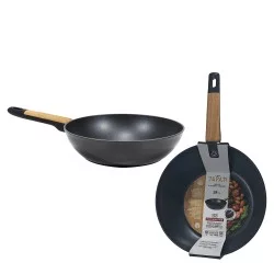 Τηγάνι Wok Αλουμινίου Ιαπωνικό Full Induction Φ28cm