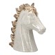 Sculpture Horse Ceramic Beige 19X9X20Cm 19X9X20Cm Sculpture Horse Ceramic Beige 19X9X20Cm 19X9X20Cm