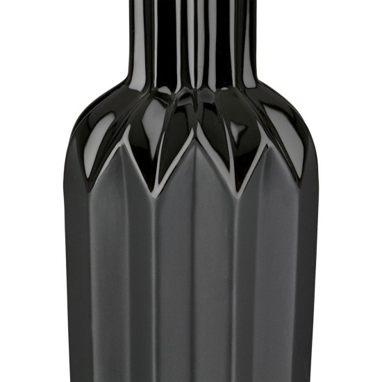 Βάζο Μπουκαλιού Κωνικό Κεραμικό Μαύρο D10X38Cm D10X38Cm Βάζο Μπουκαλιού Κωνικό Κεραμικό Μαύρο D10X38Cm D10X38Cm