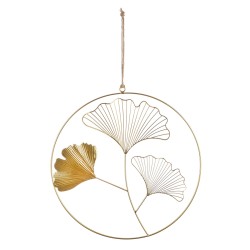 Κρεμάστρα Στρογγυλό Ginkgo Motif Μεταλλικό Χρυσό Χρώμα 34X0X49Cm 34X0X49Cm Κρεμάστρα Στρογγυλό Ginkgo Motif Μεταλλικό Χρυσό Χρώμα 34X0X49Cm 34X0X49Cm