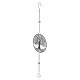 Κρεμάστρα Round Tree Of Life Motif Metal Black 15X3X58Cm 15X3X58Cm Κρεμάστρα Round Tree Of Life Motif Metal Black 15X3X58Cm 15X3X58Cm