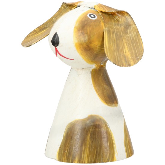 Φιγούρα φράχτη Dog Metal White Assorted 3 Times 7X6X7Cm 7X6X7Cm Φιγούρα φράχτη Dog Metal White Assorted 3 Times 7X6X7Cm 7X6X7Cm