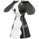 Φιγούρα φράχτη Dog Metal White Assorted 3 Times 7X6X7Cm 7X6X7Cm