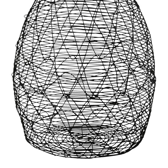 Βάζο Βολβώδες Μεταλλικό Μαύρο D17X26Cm D17X26Cm Βάζο Βολβώδες Μεταλλικό Μαύρο D17X26Cm D17X26Cm
