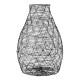 Βάζο Βολβώδες Μεταλλικό Μαύρο D17X26Cm D17X26Cm Βάζο Βολβώδες Μεταλλικό Μαύρο D17X26Cm D17X26Cm