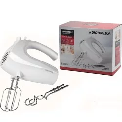 Μίξερ Χειρός 5 Ταχύτητες Λευκό 200W Dictrolux