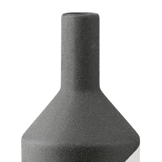 Βάζο Λαιμού Κεραμικό Μαύρο D10X21Cm D10X21Cm Βάζο Λαιμού Κεραμικό Μαύρο D10X21Cm D10X21Cm