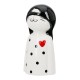 Figure Cat Porcelain White 2 Assorted 6X5X12Cm 6X5X12Cm Figure Cat Porcelain White 2 Assorted 6X5X12Cm 6X5X12Cm