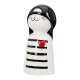 Figure Cat Porcelain White 2 Assorted 6X5X12Cm 6X5X12Cm Figure Cat Porcelain White 2 Assorted 6X5X12Cm 6X5X12Cm