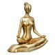 Figure Yoga Motif Συνθετική Ρητίνη Χρυσού Χρυσού Ποικιλία 3 φορές 16X8X21Cm 16X8X21Cm Figure Yoga Motif Συνθετική Ρητίνη Χρυσού Χρυσού Ποικιλία 3 φορές 16X8X21Cm 16X8X21Cm