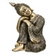 Figure Buddha Synthetic Resin Χρυσόχρωμο 10X10X17Cm 10X10X17Cm Figure Buddha Synthetic Resin Χρυσόχρωμο 10X10X17Cm 10X10X17Cm