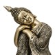 Figure Buddha Synthetic Resin Χρυσόχρωμο 10X10X17Cm 10X10X17Cm Figure Buddha Synthetic Resin Χρυσόχρωμο 10X10X17Cm 10X10X17Cm