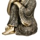 Figure Buddha Synthetic Resin Χρυσόχρωμο 10X10X17Cm 10X10X17Cm Figure Buddha Synthetic Resin Χρυσόχρωμο 10X10X17Cm 10X10X17Cm