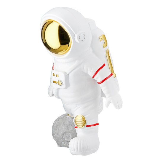 Figure Astronaut Synthetic Resin Grey White 2 Assorted 10X14X18Cm 10X14X18Cm Figure Astronaut Synthetic Resin Grey White 2 Assorted 10X14X18Cm 10X14X18Cm