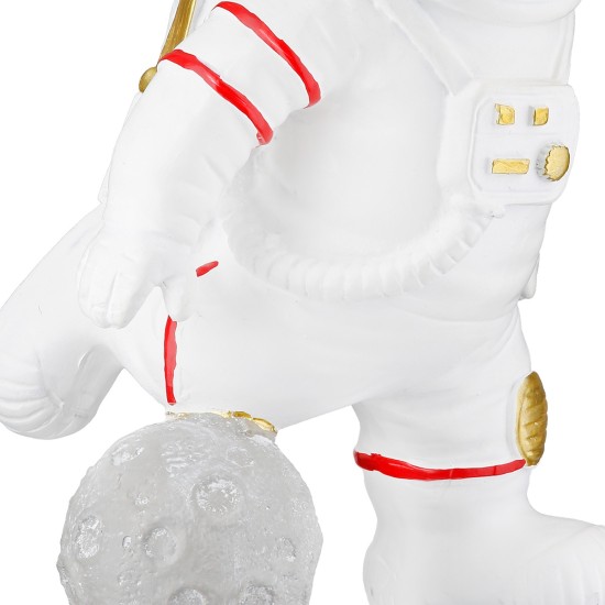 Figure Astronaut Synthetic Resin Grey White 2 Assorted 10X14X18Cm 10X14X18Cm Figure Astronaut Synthetic Resin Grey White 2 Assorted 10X14X18Cm 10X14X18Cm