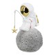 Figure Astronaut Synthetic Resin Grey White 2 Assorted 10X14X18Cm 10X14X18Cm Figure Astronaut Synthetic Resin Grey White 2 Assorted 10X14X18Cm 10X14X18Cm