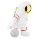 Figure Astronaut Synthetic Resin Grey White 2 Assorted 10X14X18Cm 10X14X18Cm Figure Astronaut Synthetic Resin Grey White 2 Assorted 10X14X18Cm 10X14X18Cm