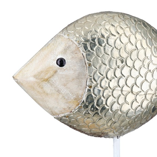 Stand Relief Fish Mango Wood Φυσικά Χρώματα 21X7X25Cm 21X7X25Cm Stand Relief Fish Mango Wood Φυσικά Χρώματα 21X7X25Cm 21X7X25Cm