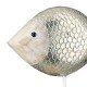 Stand Relief Fish Mango Wood Φυσικά Χρώματα 29X9X34Cm 29X9X34Cm