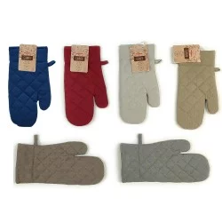 Γάντι Κουζίνας 100% Βαμβάκι 16x30cm Σε 6 Χρώματα