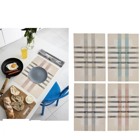 Σουπλά Πολύχρωμο PVC 45x30cm Σε 4 Σχέδια