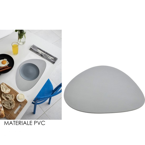 Σουπλά Γκρι PVC 39.5x33.5cm Σουπλά Γκρι PVC 39.5x33.5cm