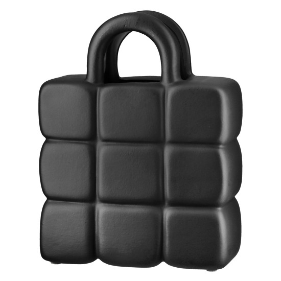 Βάζο Κεραμικό Μαύρο Λευκό 2 Ποικιλία 15X5X19Cm 15X5X19Cm Βάζο Κεραμικό Μαύρο Λευκό 2 Ποικιλία 15X5X19Cm 15X5X19Cm
