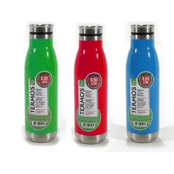 Θερμός 500ml Μέταλλο Σε 3 Χρώματα