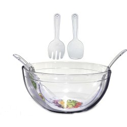 Σαλατιέρα Διάφανη Πλαστικό 5.5l 2Τμχ Σαλατιέρα Διάφανη Πλαστικό 5.5l 2Τμχ